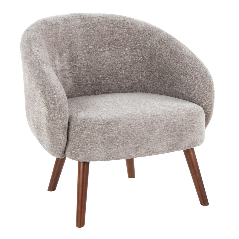 Lumi Source Ashland accent lounge chair with elegant design, featuring plush upholstery and modern style for living room decor.