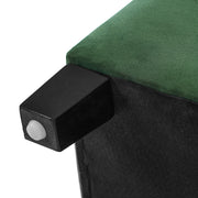 Upholstered Storage Ottoman Bench, Foot Rest For Bedroom - R&R Furniture Gallery (Fountain Valley, CA)