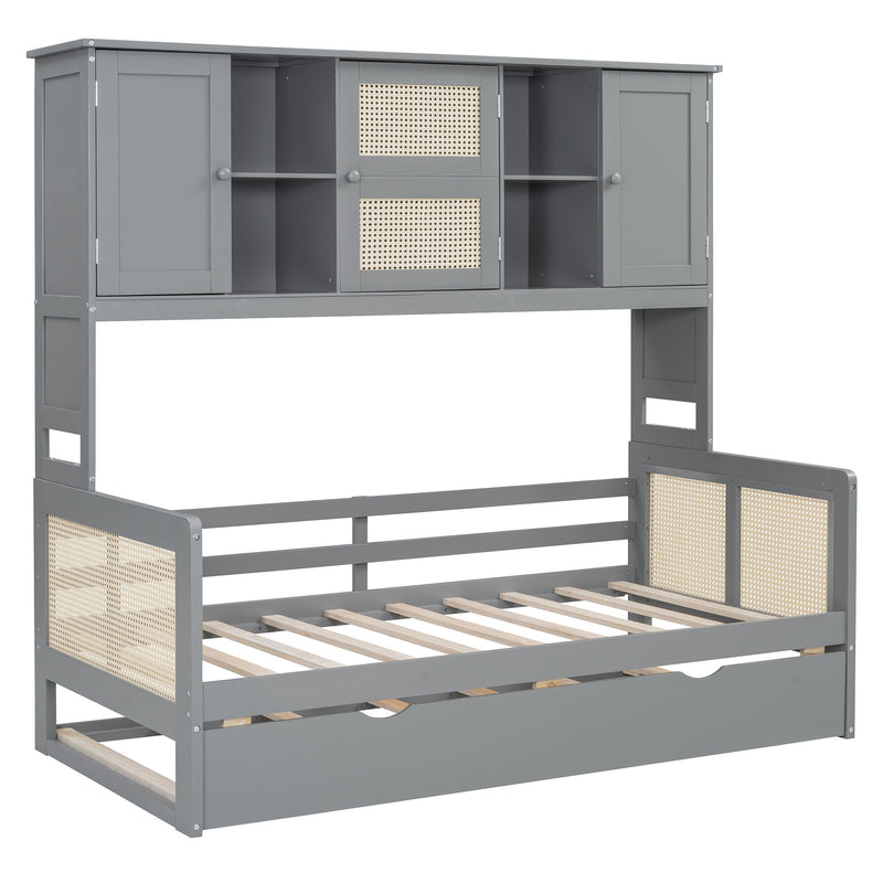 Daybed And All In One Cabinet And Shelf - R&R Furniture Gallery (Fountain Valley, CA)