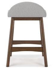 Lyncott - Upholstered Barstool (Set of 2) - R&R Furniture Gallery (Fountain Valley, CA)