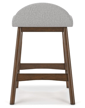 Lyncott - Upholstered Barstool (Set of 2) - R&R Furniture Gallery (Fountain Valley, CA)