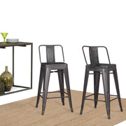 Rayne - Multifunctional Metal Stool - R&R Furniture Gallery (Fountain Valley, CA)