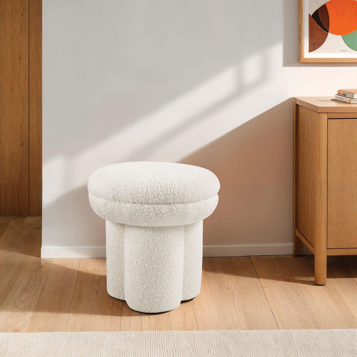 Thisbe - Stool, Beige