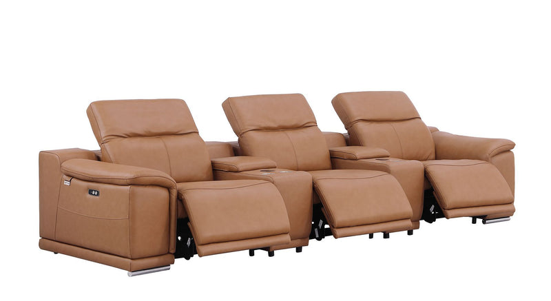 9762 - 8-Piece Modular Power Reclining Sofa And Console Loveseat Set With