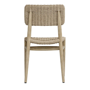 Kailua - Outdoor Wicker Dining Chair - Gray