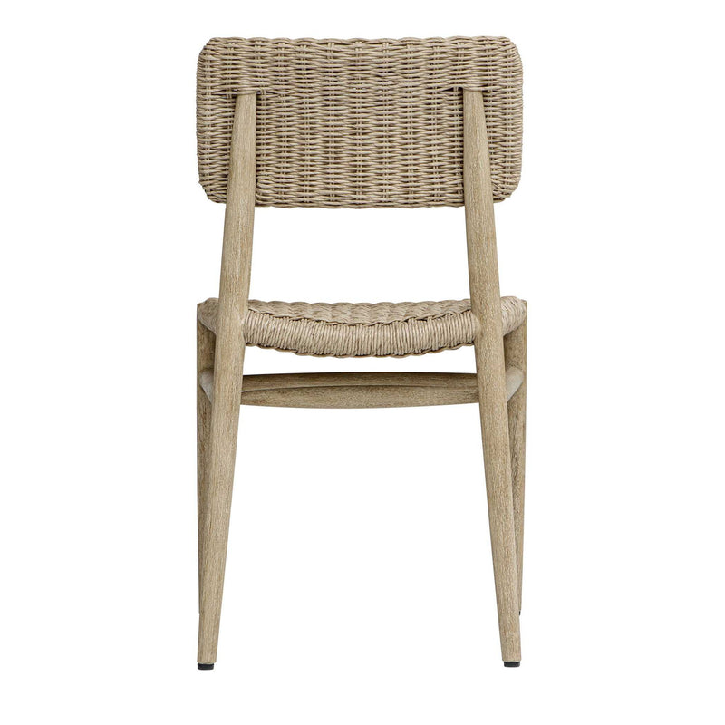 Kailua - Outdoor Wicker Dining Chair - Gray