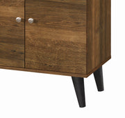 Amidon - TV Stand, With 2 Storage Shelves And 1 Cabinet - R&R Furniture Gallery (Fountain Valley, CA)