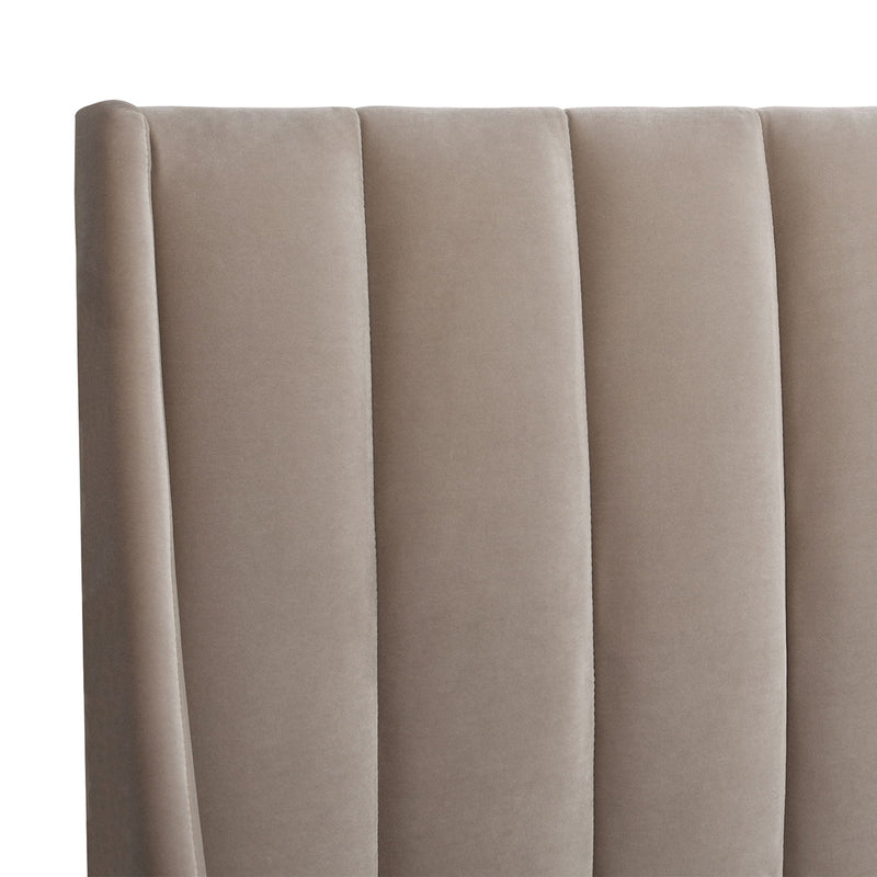 Aspen - Vertical Tufted Modern Headboard Platform Bed Set - R&R Furniture Gallery (Fountain Valley, CA)