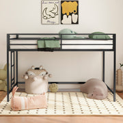 Adam - Twin Loft Bunk - Black - R&R Furniture Gallery (Fountain Valley, CA)