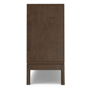 Harper - 4 Shelf Low Bookcase - Walnut Brown - R&R Furniture Gallery (Fountain Valley, CA)