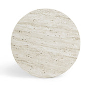 Asta - Concrete Indoor/Outdoor Side Table - Travertine - R&R Furniture Gallery (Fountain Valley, CA)
