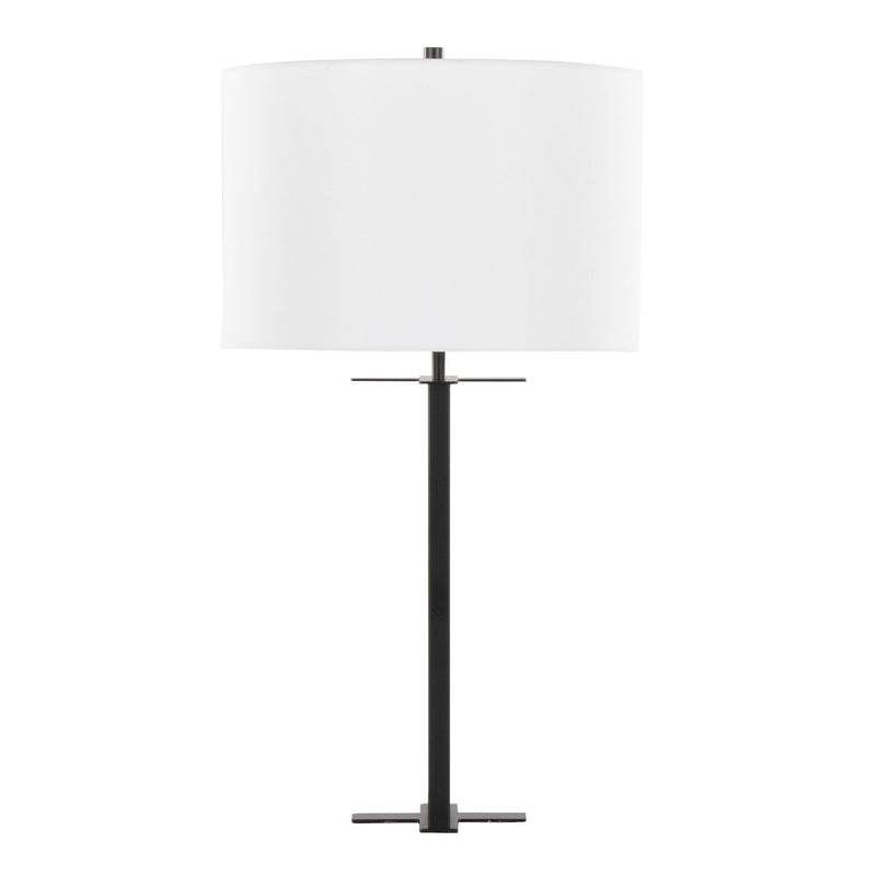Lumi Source Cosmo contemporary table lamp with sleek design and neutral-colored shade, perfect for modern living spaces.
