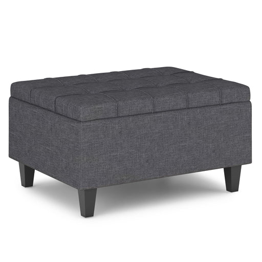 Harrison - Upholstered Coffee Table Storage Ottoman - R&R Furniture Gallery (Fountain Valley, CA)