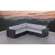Luxurious Wicker Patio Sectional With Weather Resistant Sunbrella Cushions - R&R Furniture Gallery (Fountain Valley, CA)