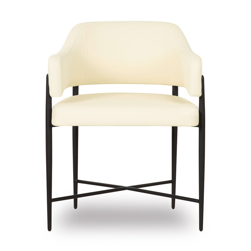 Sezanne - Vegan Leather Dining Chair - R&R Furniture Gallery (Fountain Valley, CA)
