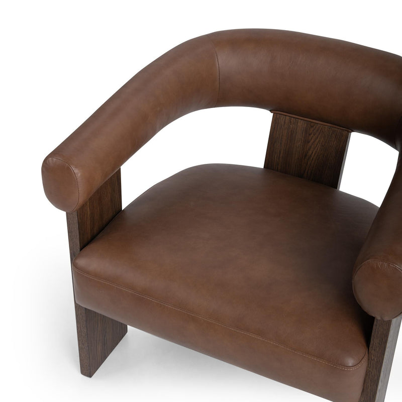 Julina - Accent Chair - Rich Cocoa - R&R Furniture Gallery (Fountain Valley, CA)
