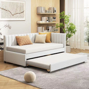 Upholstered Daybed, Sofa Bed Frame, No Box Spring Needed - R&R Furniture Gallery (Fountain Valley, CA)