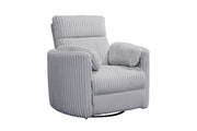 Parker Living Radius Power Swivel Glider Recliner chair set with plush fabric and ergonomic design for comfortable seating.