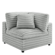 Jenny - 5 Piece Sectional - Gray - R&R Furniture Gallery (Fountain Valley, CA)