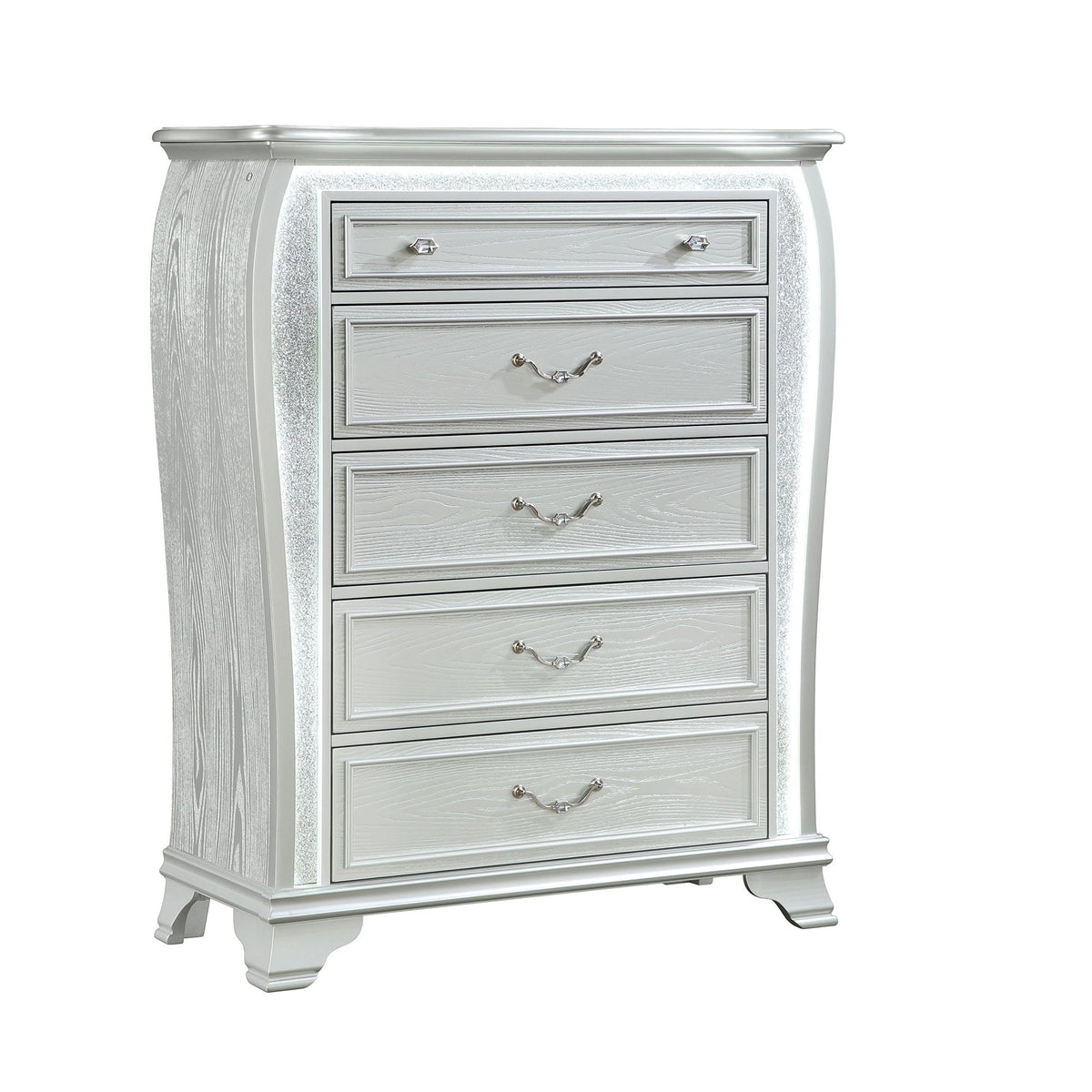Aurelia - 5 Piece Bedroom Set With LED Light