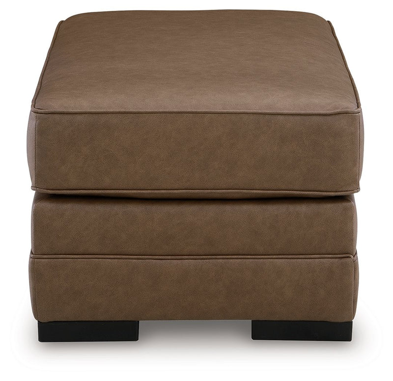 VillaCourt - Ottoman - Caramel - R&R Furniture Gallery (Fountain Valley, CA)