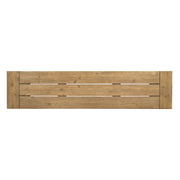 Outdoor Bench With Slat Panel Design And Acacia Wood Frame - R&R Furniture Gallery (Fountain Valley, CA)
