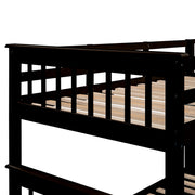 Bunk Bed With Twin Size Trundle, Storage And Guard Rail For Bedroom - R&R Furniture Gallery (Fountain Valley, CA)