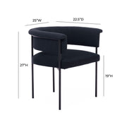 Taylor - Performance Linen Dining Chair - R&R Furniture Gallery (Fountain Valley, CA)