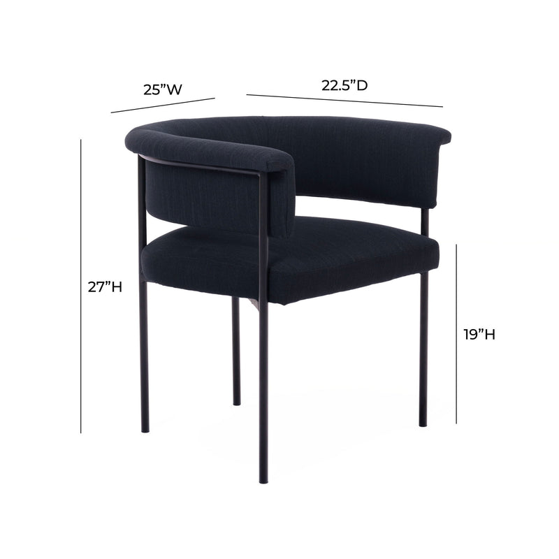 Taylor - Performance Linen Dining Chair - R&R Furniture Gallery (Fountain Valley, CA)
