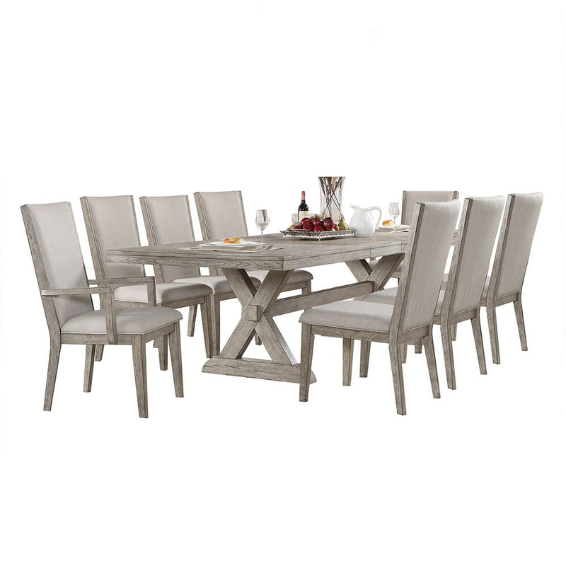 Rocky - Dining Table - Gray Oak - R&R Furniture Gallery (Fountain Valley, CA)