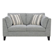 Loveseat Sofa With Upholstery - Gray - R&R Furniture Gallery (Fountain Valley, CA)