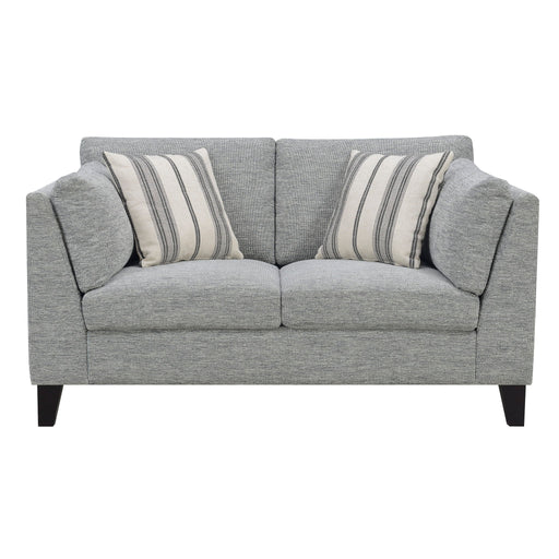 Loveseat Sofa With Upholstery - Gray - R&R Furniture Gallery (Fountain Valley, CA)