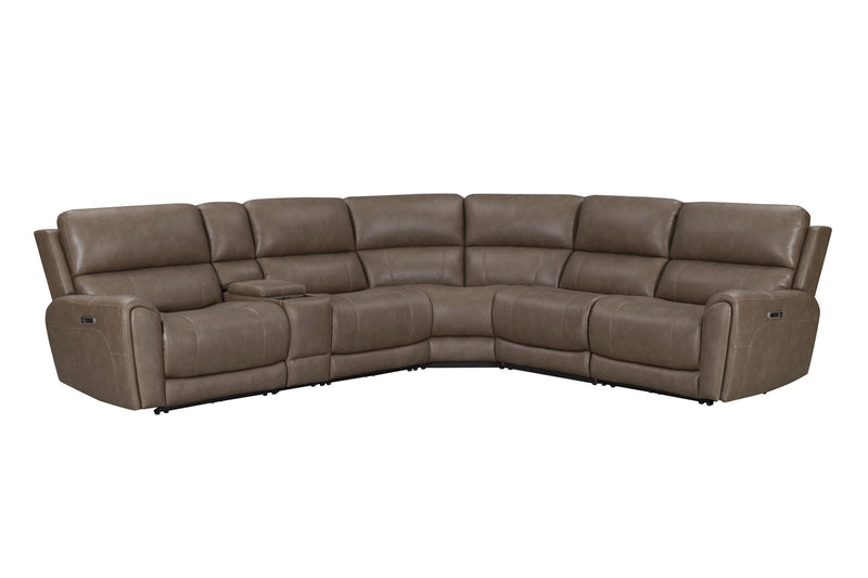 Hancock - Zero Gravity Power Reclining Sectional With Power Adjustable Headrests - R&R Furniture Gallery (Fountain Valley, CA)