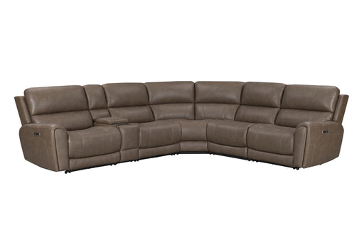Hancock - Zero Gravity Power Reclining Sectional With Power Adjustable Headrests - R&R Furniture Gallery (Fountain Valley, CA)