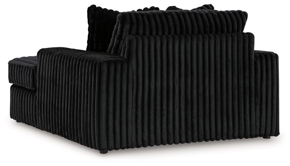 Midnight-Madness - Oversized Chaise - R&R Furniture Gallery (Fountain Valley, CA)