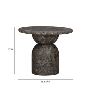 Cynthia - Emperador Faux Marble Indoor / Outdoor Table