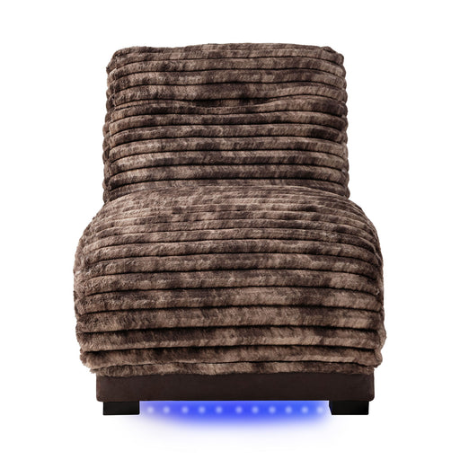 Denise - Accent Chaise With USB Support - R&R Furniture Gallery (Fountain Valley, CA)