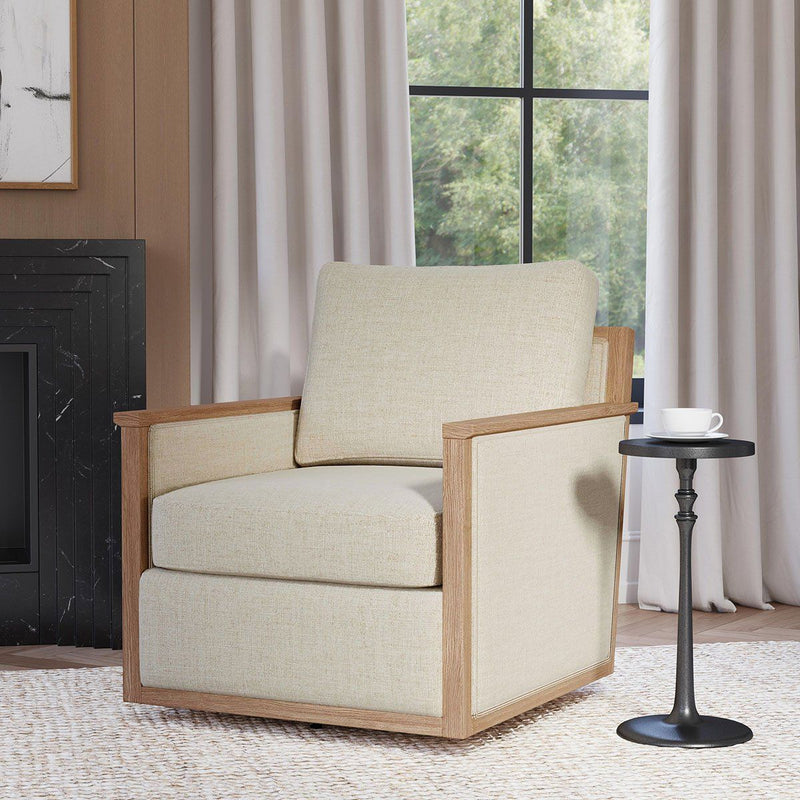Norman - Swivel Accent Chair - R&R Furniture Gallery (Fountain Valley, CA)