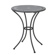 Ambrosia - 3 Piece Bistro Set With Leaf Motifs Top And Seat - R&R Furniture Gallery (Fountain Valley, CA)