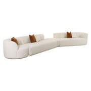 Fickle - Boucle Modular Sectional - R&R Furniture Gallery (Fountain Valley, CA)