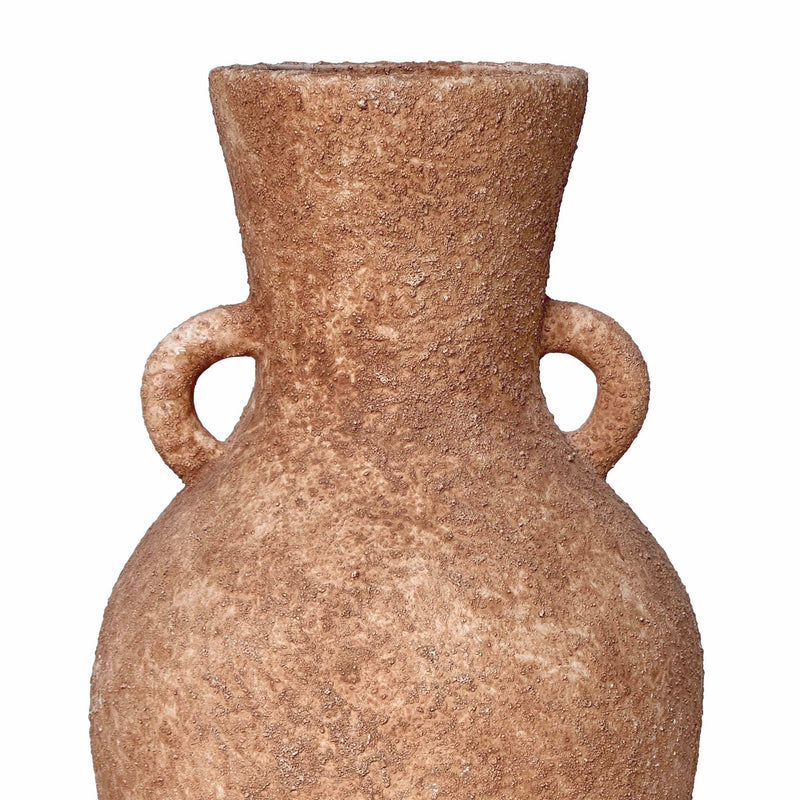 Earthenware - Roman Vase With Handles - Terracotta - R&R Furniture Gallery (Fountain Valley, CA)