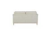 Loveseat With 2 Reversable Cushions And 2 Pillows - Off White - R&R Furniture Gallery (Fountain Valley, CA)
