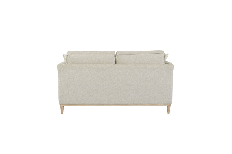 Loveseat With 2 Reversable Cushions And 2 Pillows - Off White - R&R Furniture Gallery (Fountain Valley, CA)