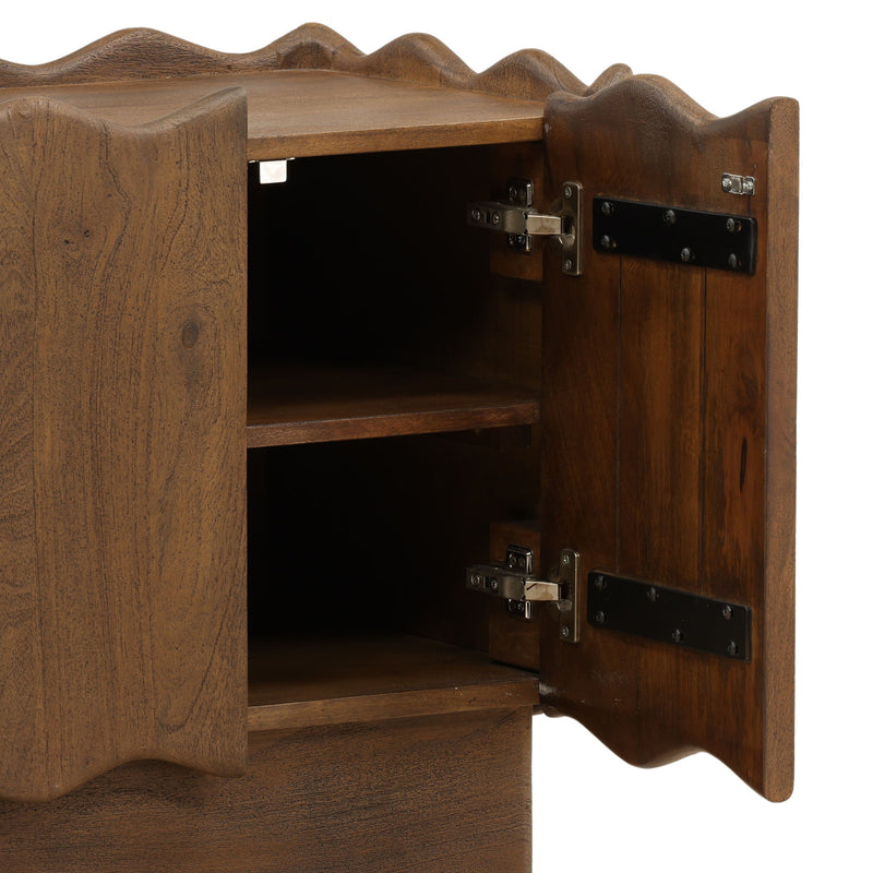 Auberlin - Nightstand - Brown