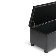 Dover - Upholstered Storage Ottoman Bench - R&R Furniture Gallery (Fountain Valley, CA)