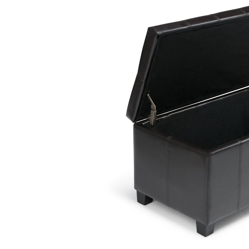 Dover - Upholstered Storage Ottoman Bench - R&R Furniture Gallery (Fountain Valley, CA)