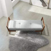 Cora - Bench - Gray - R&R Furniture Gallery (Fountain Valley, CA)