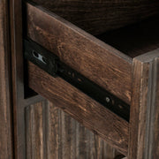 Redford - 2 Door 3 Drawer Buffet - Bark Brown - R&R Furniture Gallery (Fountain Valley, CA)
