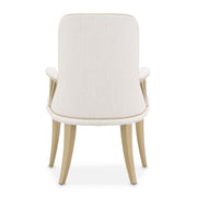 La Terrazza - Dining Arm Chair (Set of 2) - Creamy Pearl - R&R Furniture Gallery (Fountain Valley, CA)