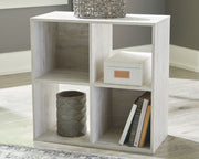Signature Design by Ashley Paxberry Cube Organizer with multiple open compartments for stylish storage and organization.